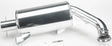 Shiny chrome-plated 600r E Tec lightweight silencer muffler for Straightline S/M Sil S D 600 Gen 4
