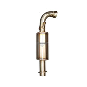 Stainless steel performance exhaust muffler from 134-187 Straightline StainleSS Muffler S D 850 S/M
