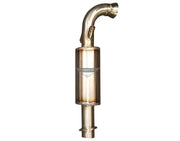 Stainless steel performance exhaust muffler from 134-187 Straightline StainleSS Muffler S D 850 S/M