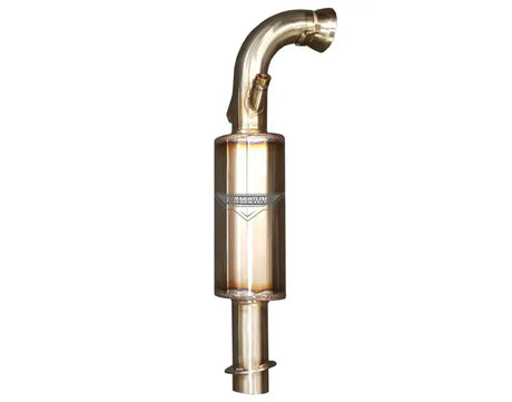 Stainless steel performance exhaust muffler from 134-187 Straightline StainleSS Muffler S D 850 S/M