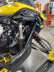 134-202 Straightline Lightweight Muffler Carbon - Exhaust