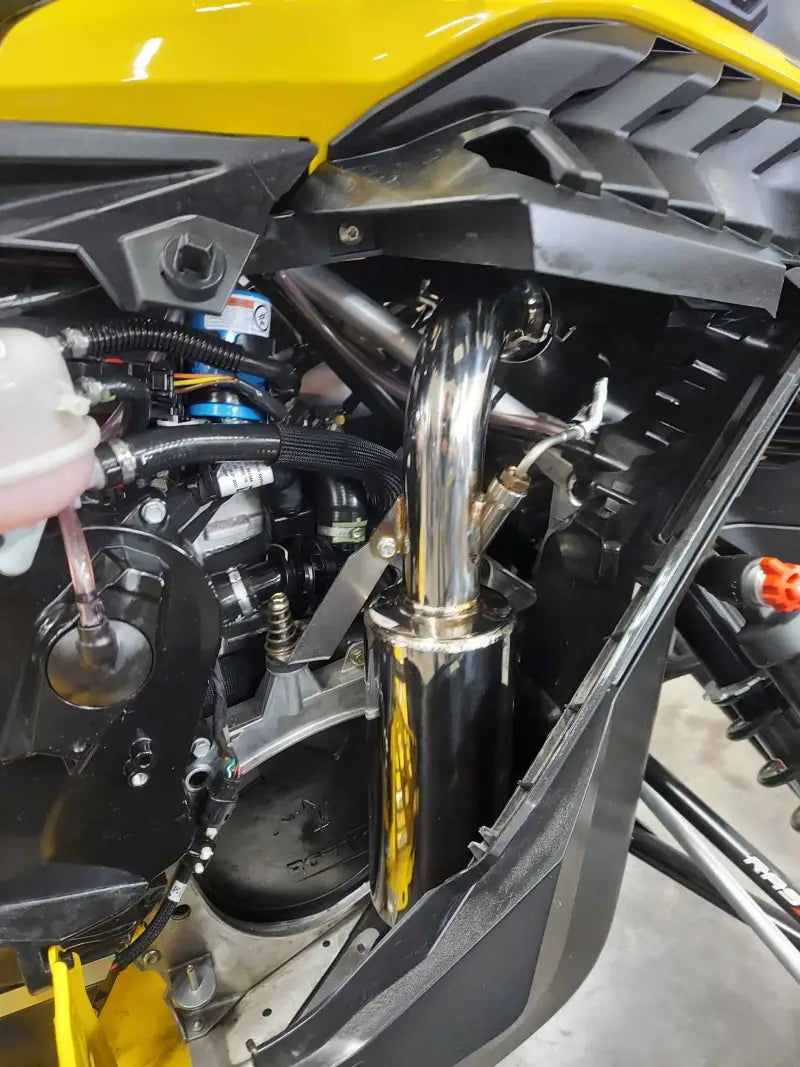 134-203 Straightline Lightweight Muffler Stainless - Exhaust