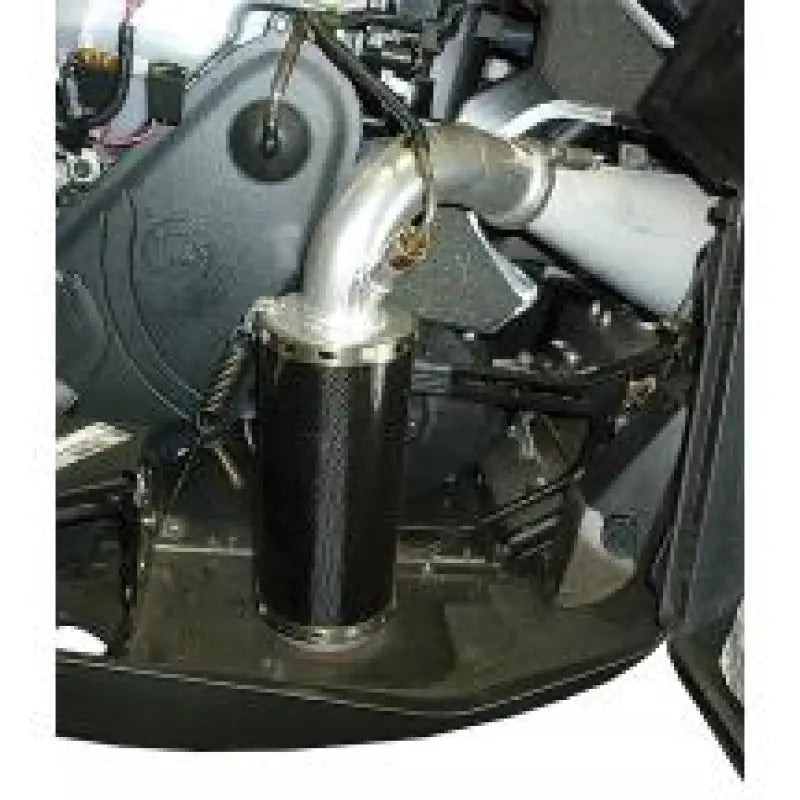 134-204 Straightline Lightweight Muffler Carbon - Exhaust