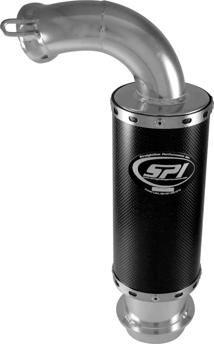 134-204 Straightline Lightweight Muffler Carbon - Exhaust