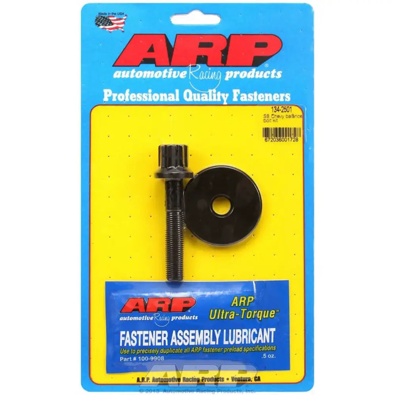 134-2501 ARP Fasteners Harmonic Balancer Bolt For Use With Chevy