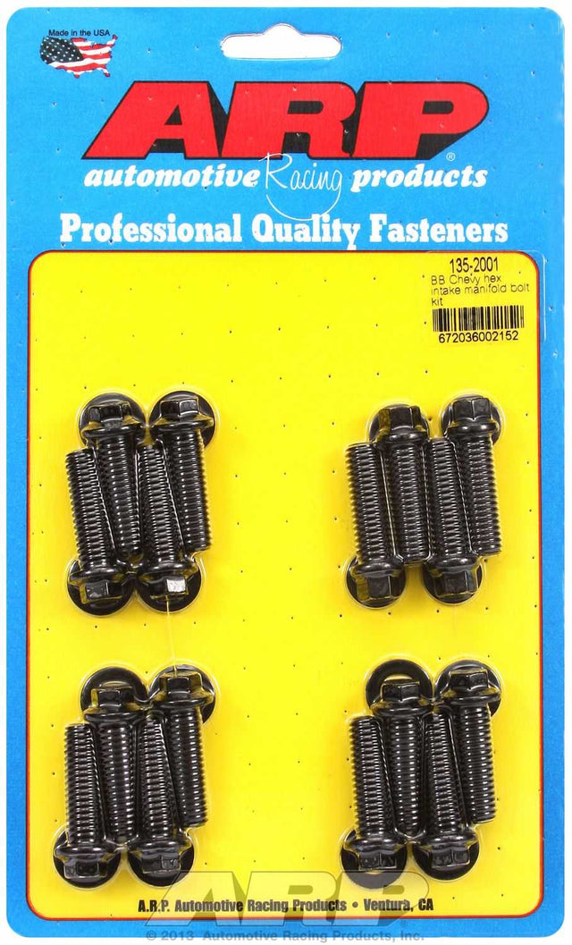 135-2001 ARP Fasteners Intake Manifold Bolt For Use With Chevy 396/