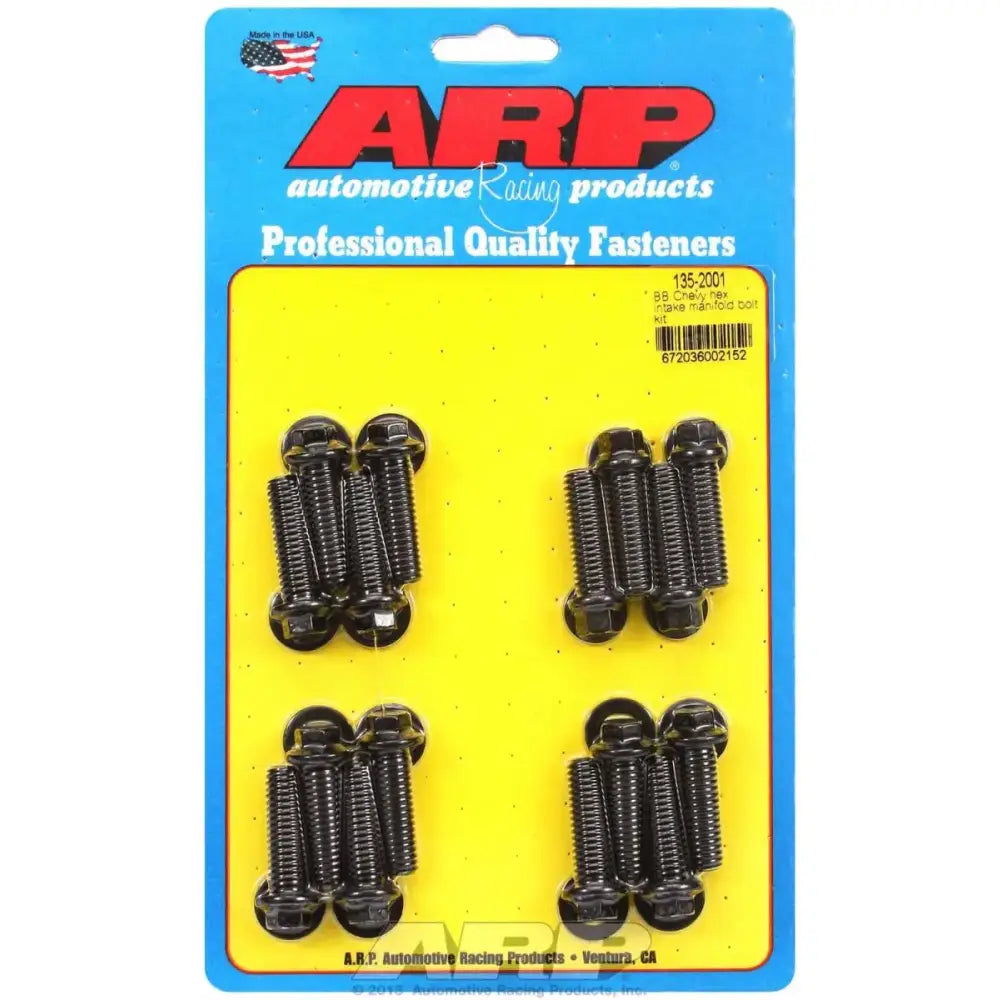 135-2001 ARP Fasteners Intake Manifold Bolt For Use With Chevy 396/