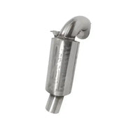Stainless steel exhaust muffler for vehicles, MBRP Silencer Race S D 900 Ace Turbo S