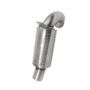 Stainless steel exhaust muffler for vehicles, MBRP Silencer Race S D 900 Ace Turbo S