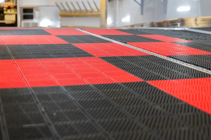 13610-1 Caliber Protech Flooring Smooth Black 8 Pc - RV and Auto Parts