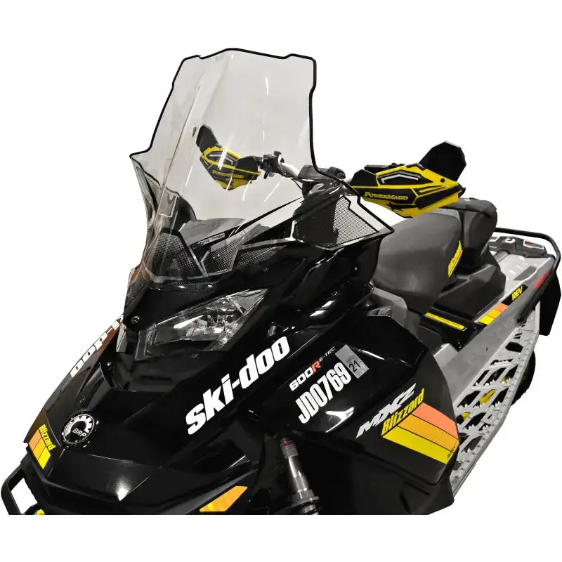 13640 Cobra W/S Tall Clear/Blk 22’’ S D Gen4 - Windshield