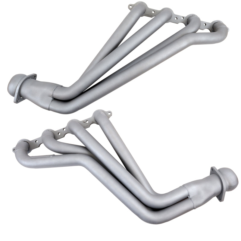 BBK 4021 BBK 10-15 Camaro LS3 L99 Long Tube Exhaust Headers With Converters - 1-3/4 Chrome