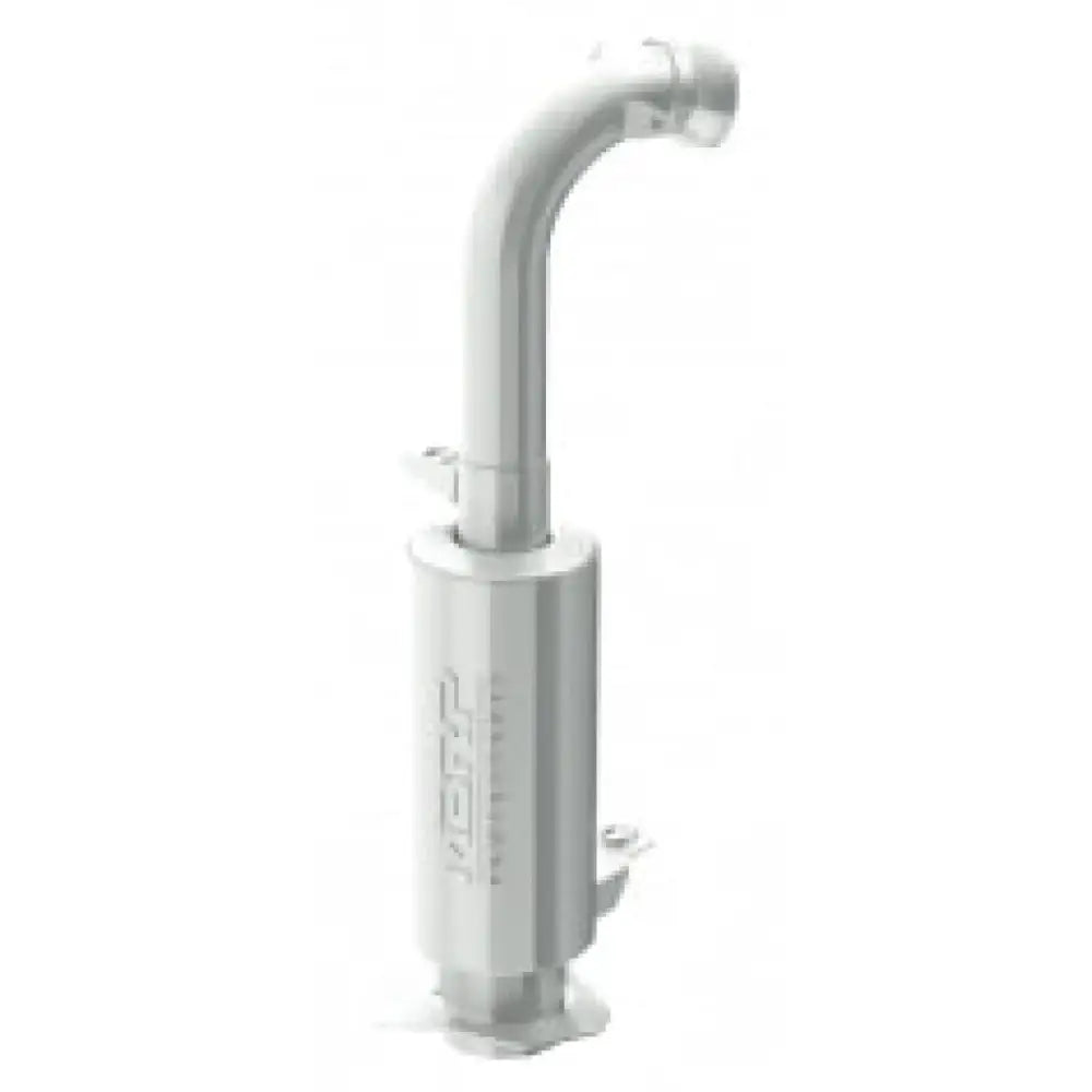 White metal exhaust pipe for Silencer Race Stainless S D Motorcycle Race Stainless fit