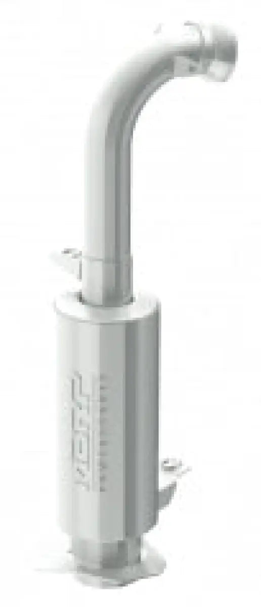 White metal exhaust pipe for Silencer Race Stainless S D Motorcycle Race Stainless fit