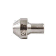 Silver metal nozzle for 13760-80NOS precision SS jet in the 13760-80NOS series