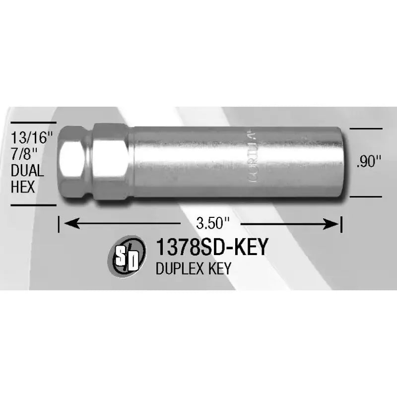 1378SD-KEYB Gorilla Duplex Socket Key - Lug Nut