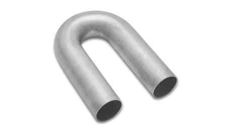 Vibrant 13822 Vibrant 321 Stainless Steel 180 Degree Mandrel Bend 1.75in OD x 2.625in CLR 18 Gauge Wall Thickness