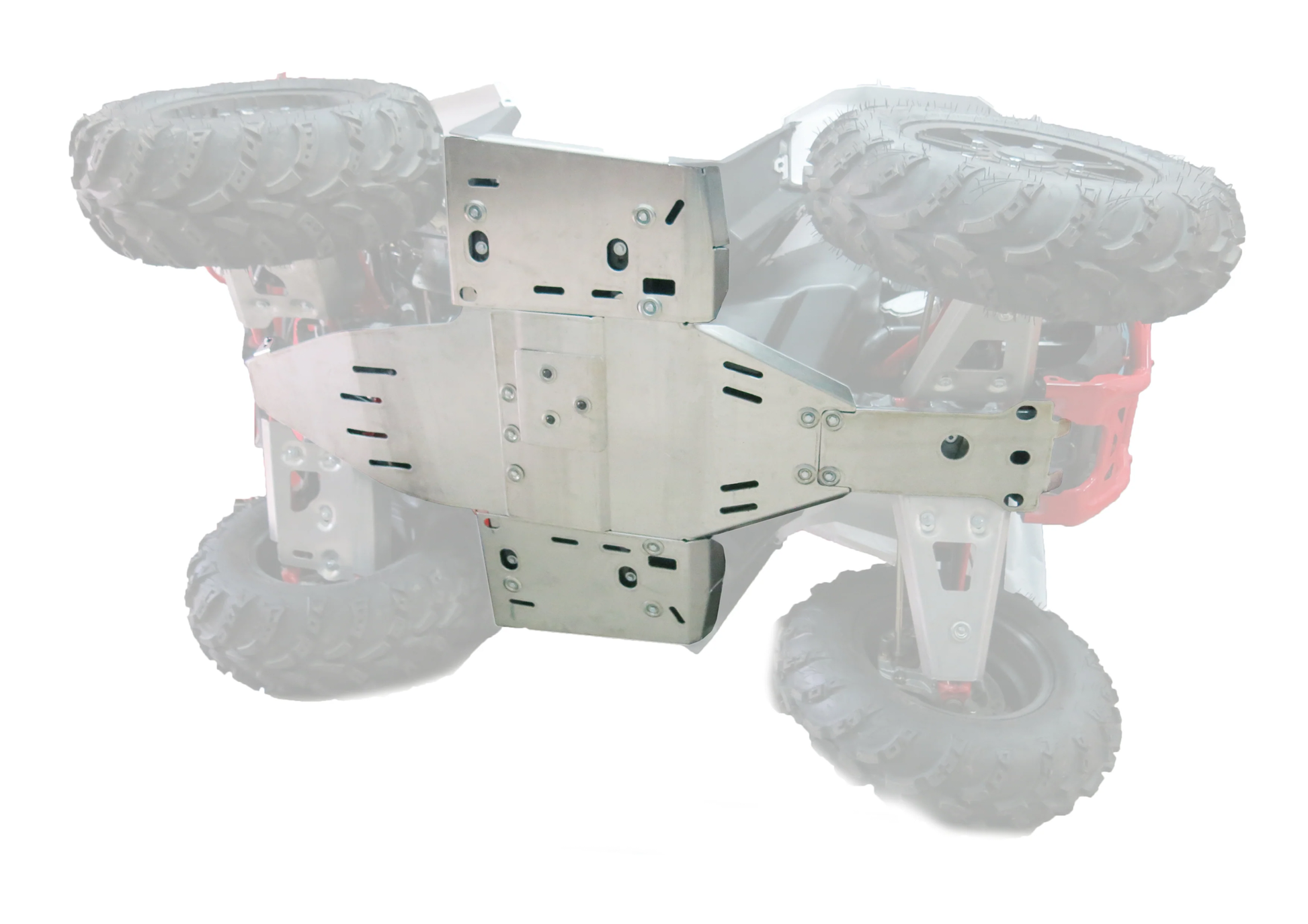 Rival Powersports USA Alloy Skid Plates Guards/Braces 2444.7423.1 - Central Plate