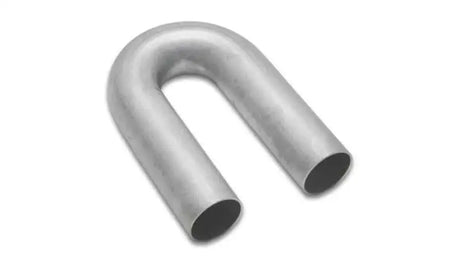 Vibrant 13848 Vibrant 321 SS 180 Degree Mandrel Bend 2.50in O.D. x 3.75in CLR - 16 Gauge Wall Thickness
