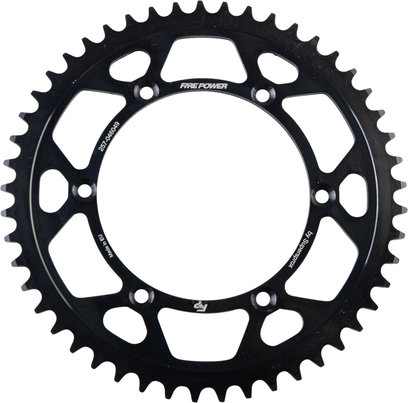 FPS-460-49-BLK Fire Power Rear Sprocket Steel 49T Blk