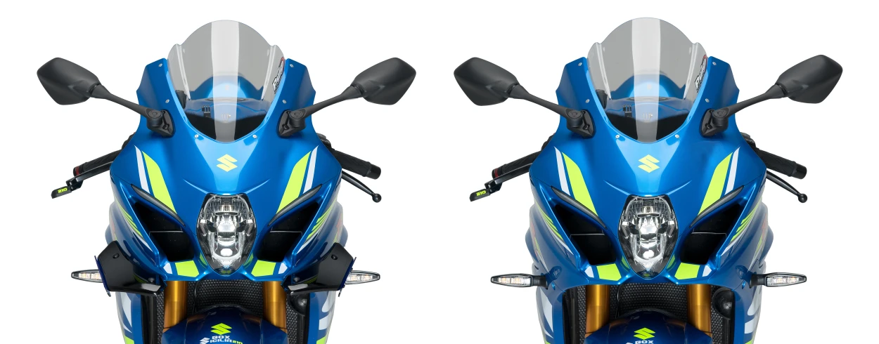 Puig Sport Side Spoilers Body 9738N - Black
