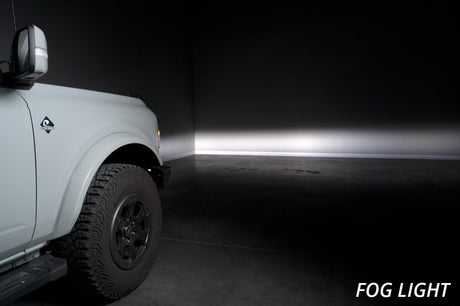 Diode Dynamics 21-Up Ford Bronco Stage Series Fog Pocket Kit - White Max - DD7182