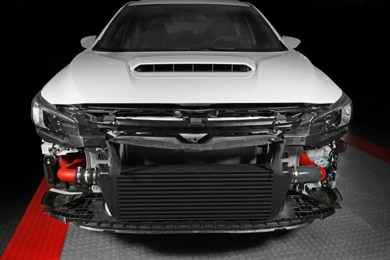 Perrin Performance PSP-ITR-441BK/RD Perrin 22-23 Subaru WRX Front Mount Intercooler Kit (Red Tubes & Black Core)