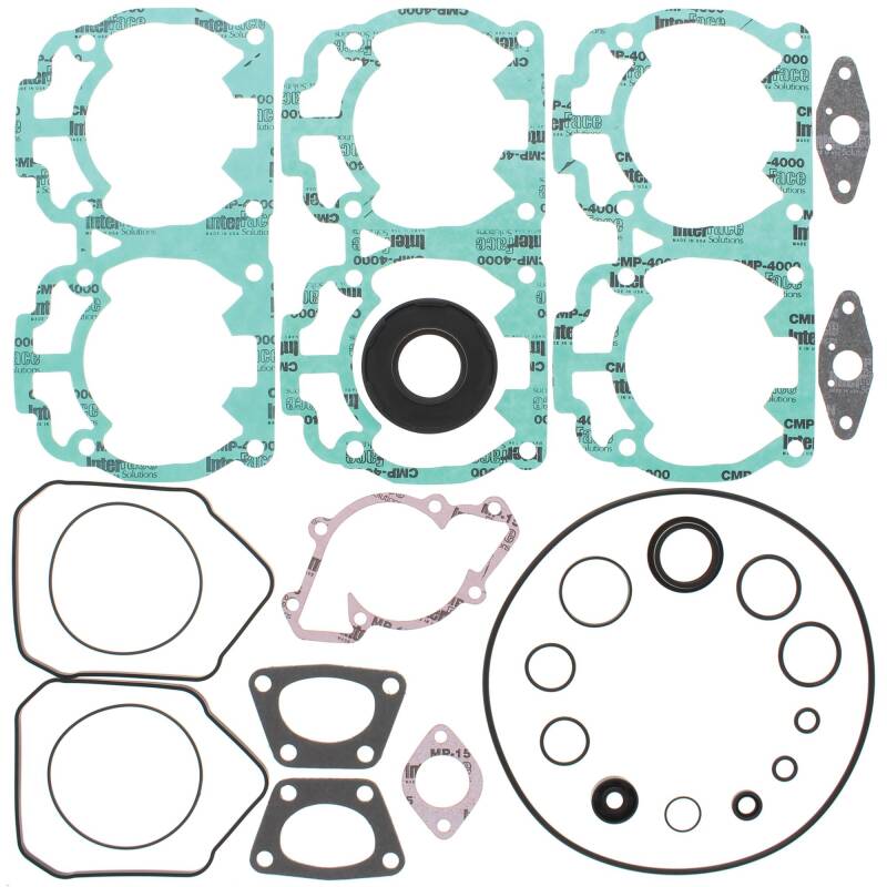Vertex Pistons Complete Gasket Kt W/Oil Seals - Vertex Pistons