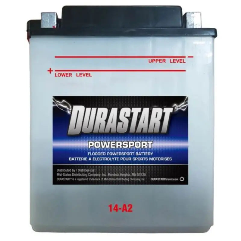 Durastart powersport battery in 14-A2 Exide Battery Motorcycle for reliable start