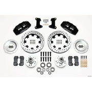 Wilwood 140-10742-D 140-10742-D Wilwood Dynapro 6 Front Hub Kit 12.19in Drilled 74-80 Pinto/Mustang II Disc Spindle only