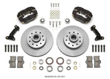 Wilwood 140-14271 Wilwood Forged Dynalite Front Kit 11.03in 1 PC Rotor&Hub 74-80 Pinto/Mustang II Disc Spindle only