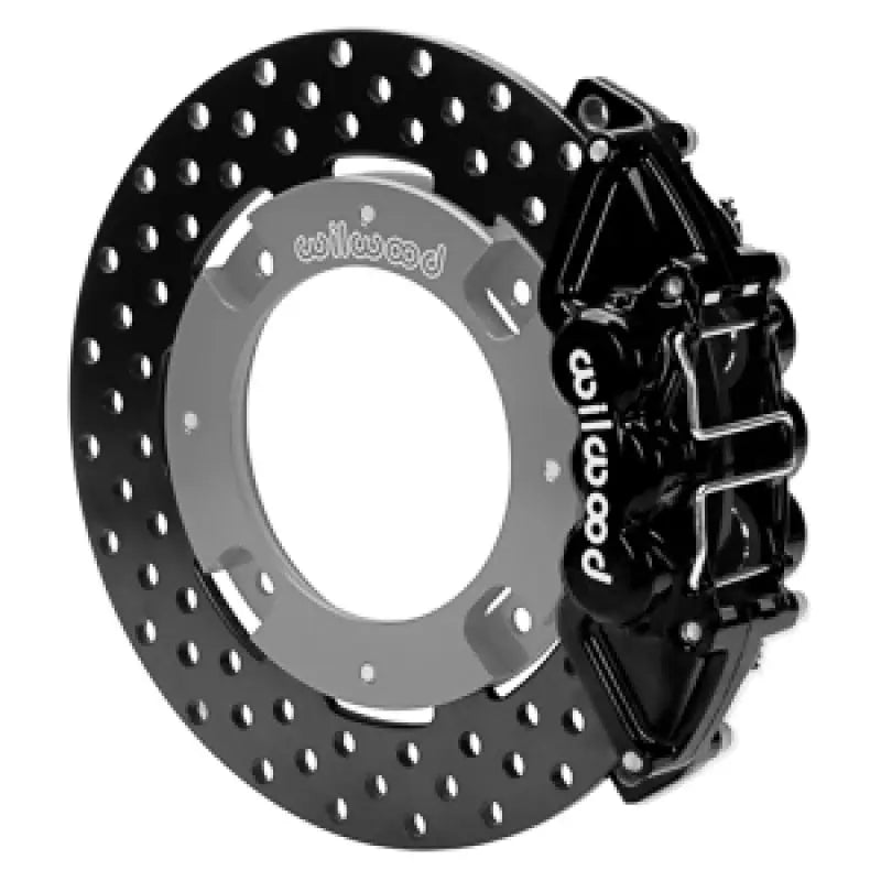Wilwood 140-16629-D 140-16629-D Wilwood 17-21 Can-Am X3RS Black Rear Kit 11.25in - Drilled Rotors
