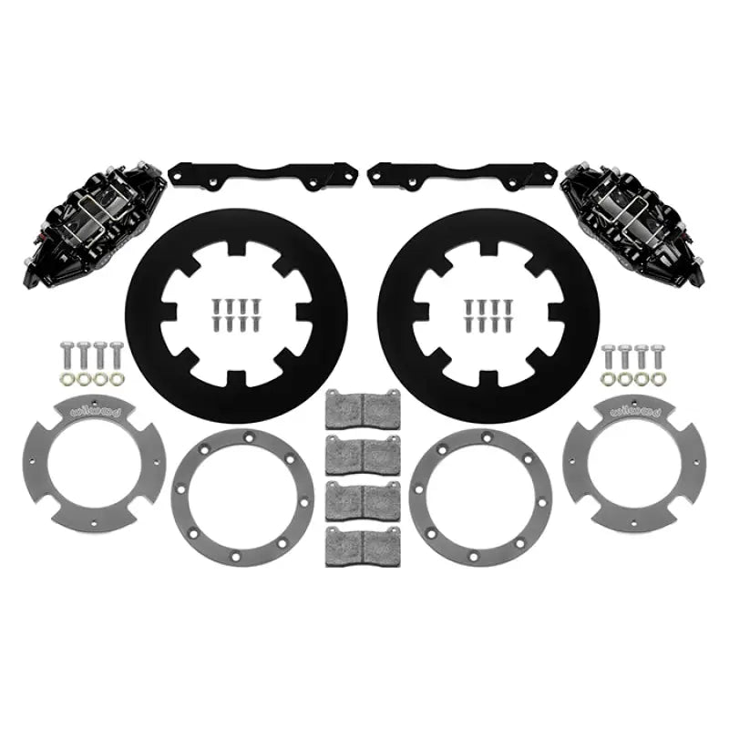 Wilwood 140-16629 140-16629 Wilwood 17-21 Can-Am X3RS Black Rear Kit 11.25in - Undrilled Rotors