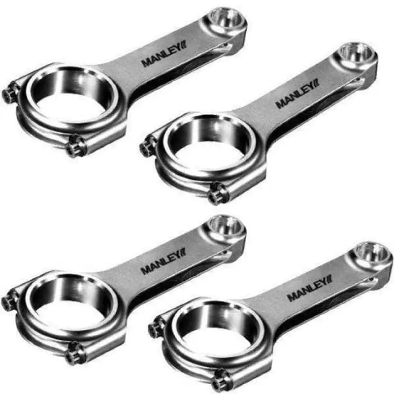 Manley Performance 14032-4 14032-4 Manley Mazda Speed 3 MZR 2.3L DIDSI Turbo 22.5mm Pin H-Beam Connecting Rod Set