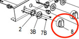 140340 Suburban Mfg Knob Piezo Black component diagram, essential gas appliance part providing reliable ignition, durable construction, sleek black finish, ideal for RV, Automotive, Powersports, off-road, marine, exterior, truck accessories, interior, truck bed, RV parts, Inside RV, RV Indoor Accessories, AVADA - Best Sellers