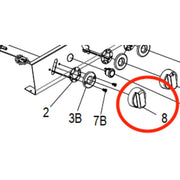 140340 Suburban Mfg Knob Piezo Black component diagram, essential gas appliance part providing reliable ignition, durable construction, sleek black finish, ideal for RV, Automotive, Powersports, off-road, marine, exterior, truck accessories, interior, truck bed, RV parts, Inside RV, RV Indoor Accessories, AVADA - Best Sellers