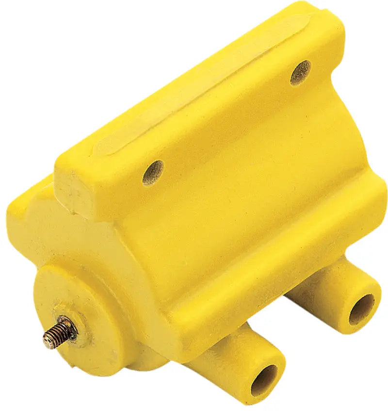 Yellow Power Pulse Coil with two terminals and threaded post for 140402 Power Pulse Coil 4.2 Ohm