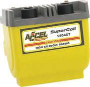 Yellow Accel SuperCoil for 140407 Dual Fire Super Coil 2.3 Ohm, great RV and truck parts