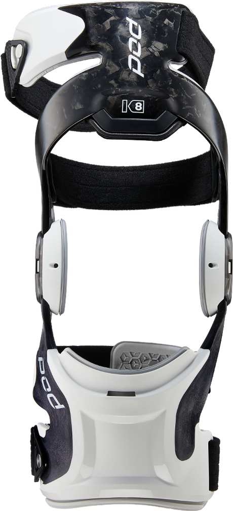 K8 3.0 Knee Brace Carbon (Rt) Carbon/White Lg - POD