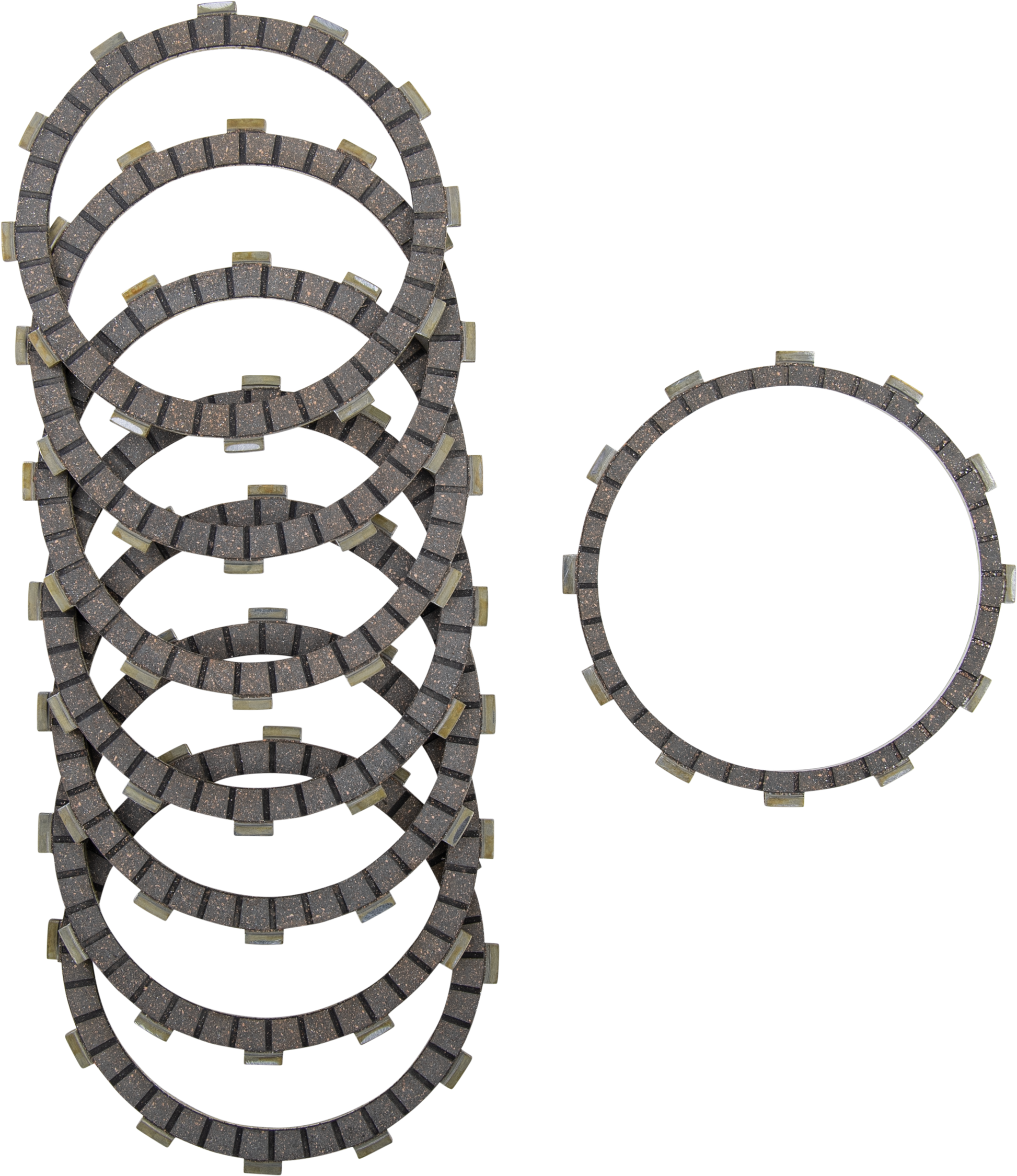 Harddrive Friction Plates Set for Clutch HD7001 - Organic