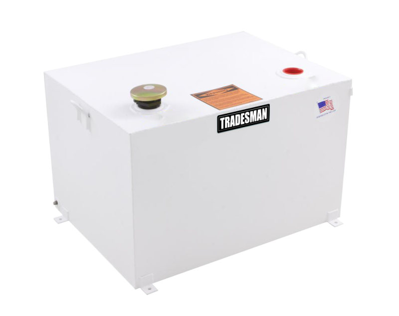 Tradesman 83055 Tradesman Steel Rectangular Liquid Storage Tank - White - 83055