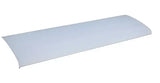 Curved white ceiling light diffuser with spark electrode wire for Dometic Kit 14068