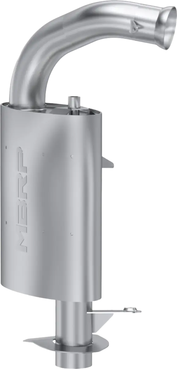 140Q106 Quiet Exhaust 850 Etec Gen5 Sd Lynx Shredder - Trail Performance