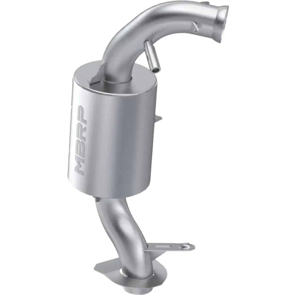 Stainless steel catalytic converter with angled inlet pipe for 140T207 Trail Exhaust 850
