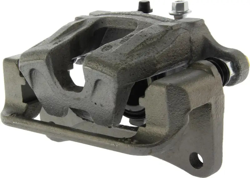 Gray brake caliper from Stop Tech, semi-loaded brake caliper for vehicles