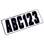 14142-7 Attwood Marine Letter Kit Black - Body Graphics
