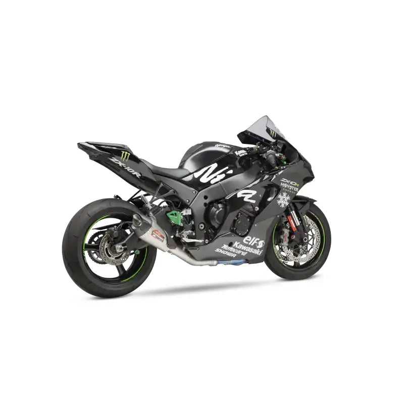 14183CP520 Exhaust Race At2 3/4 Sys SS/Cf Kaw - AT2 Slip-On