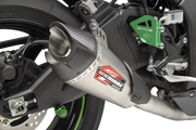 14183CP520 Exhaust Race At2 3/4 Sys SS/Cf Kaw - AT2 Slip-On
