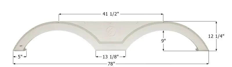 14188 Icon Fender Skirt Tandem Evergreen Fs