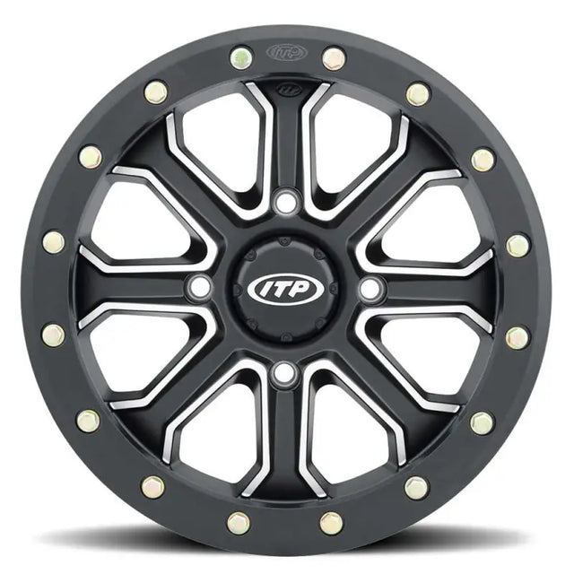ITP 1422526727B Inertia Beadlock Wheel 4/156 14x7 5+2 +40mm